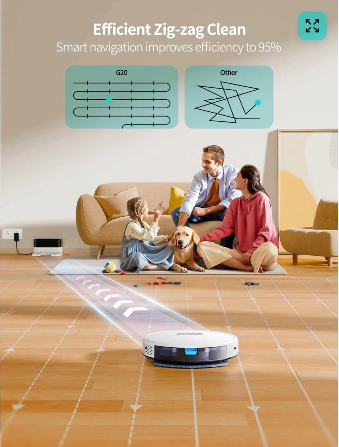 Honiture G20 Robot Vacuum Cleaner - photo 3