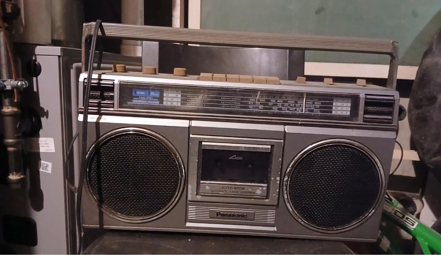 Panasonic Boombox Radio Cassette Player