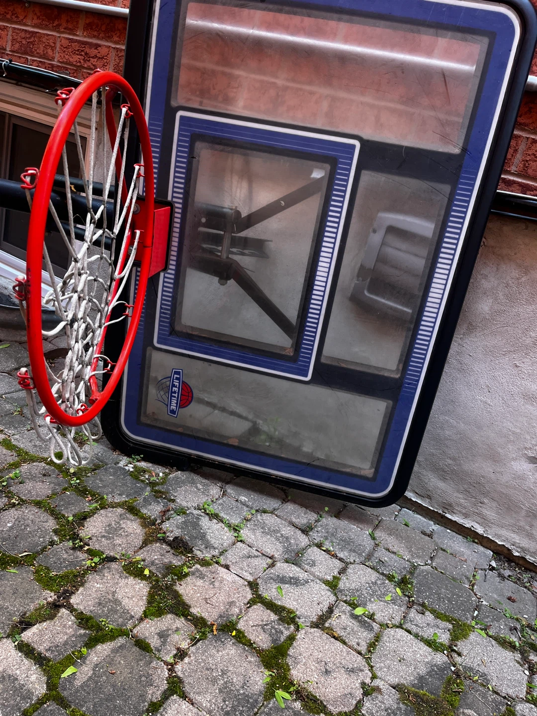 Lifetime Basketball Hoop Backboard and Rim - photo 2