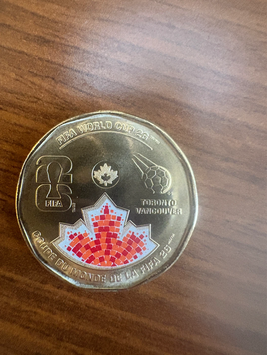 Canada 2026 FIFA World Cup Coin