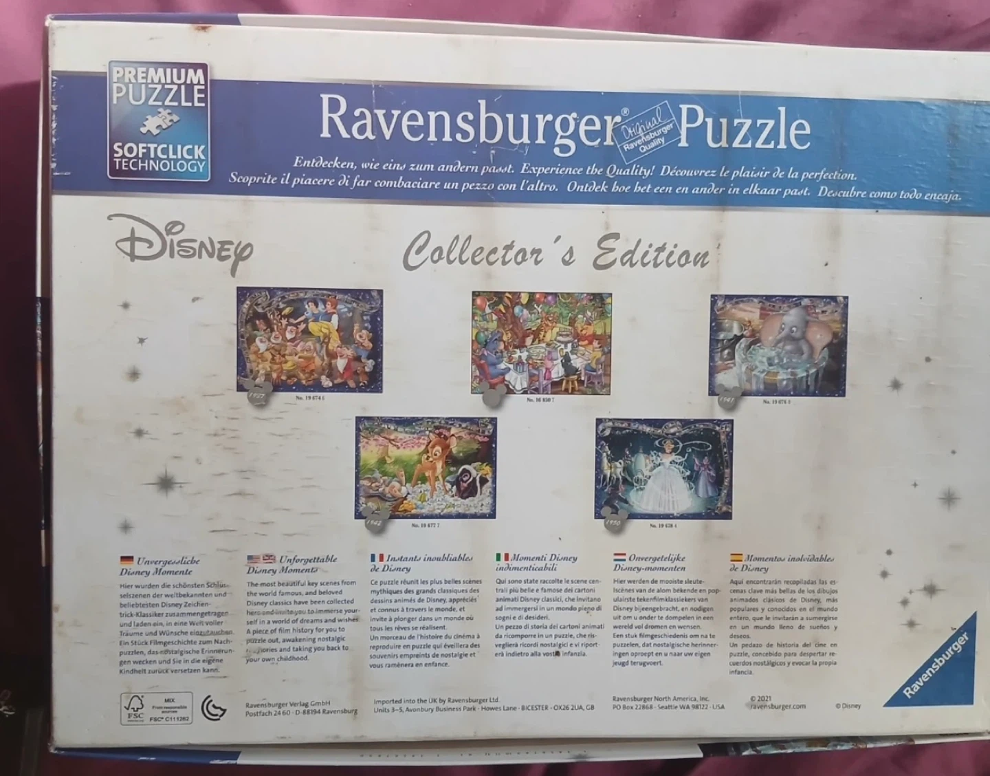 Ravensburger Disney Dumbo Collector's Edition Puzzle - photo 2