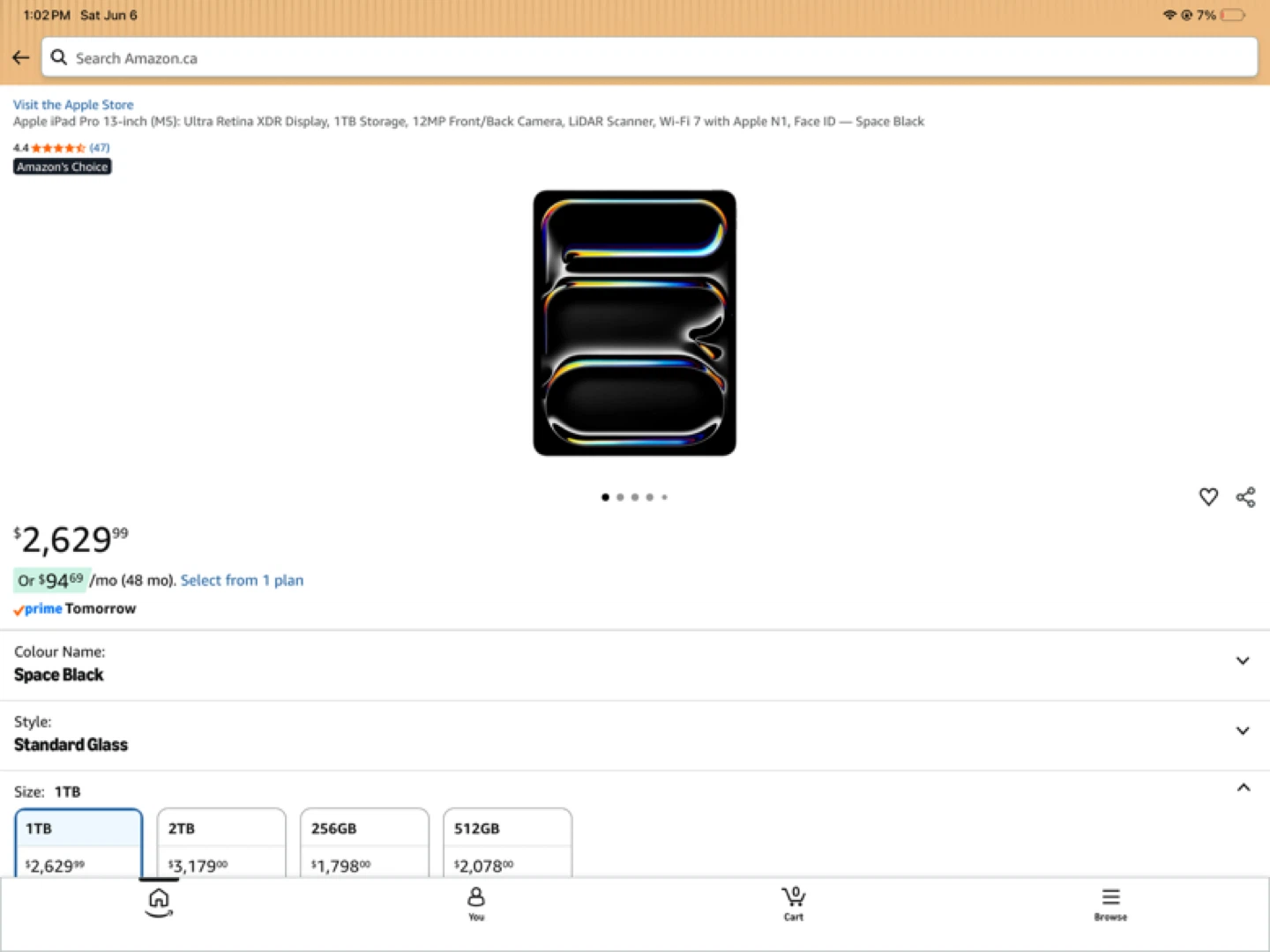 iPad Pro 13-inch Black - photo 3