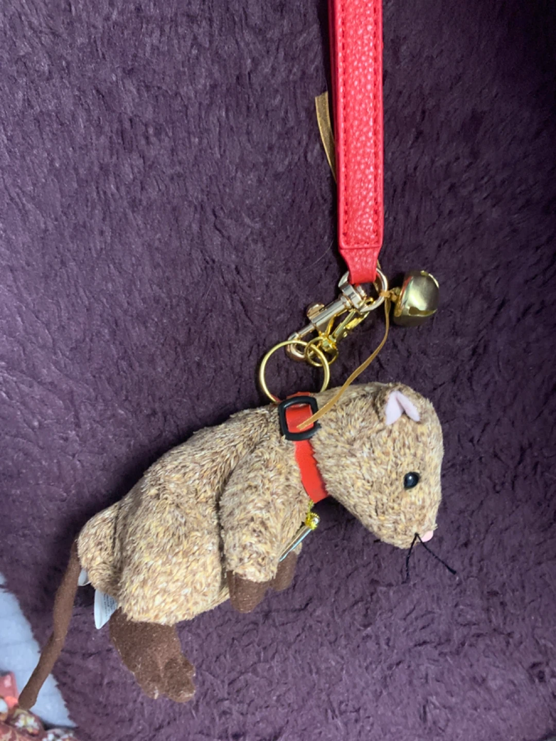 Ty Beanie Babies Louis the Beaver Plush Keychain - photo 2
