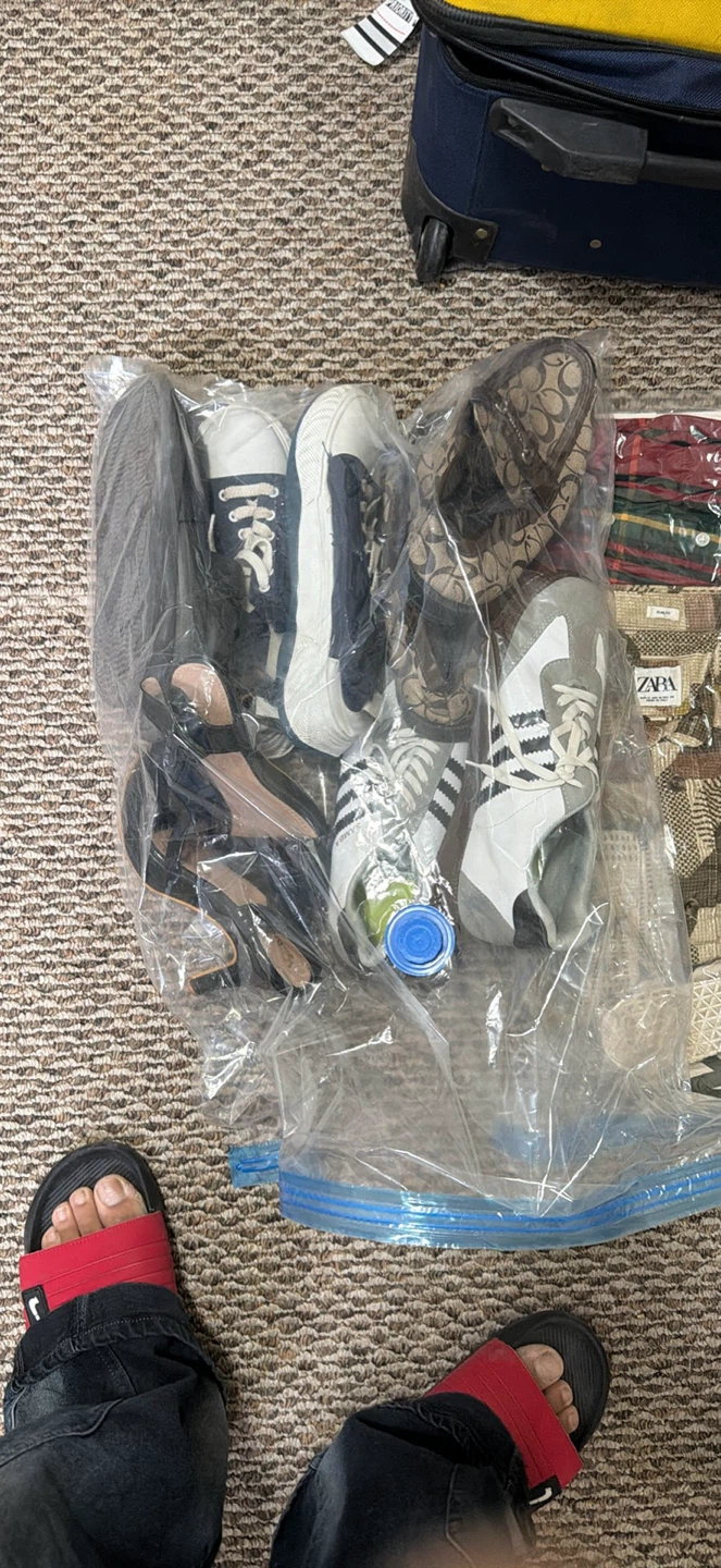 Assorted Men's Footwear and Clothing Bundle
