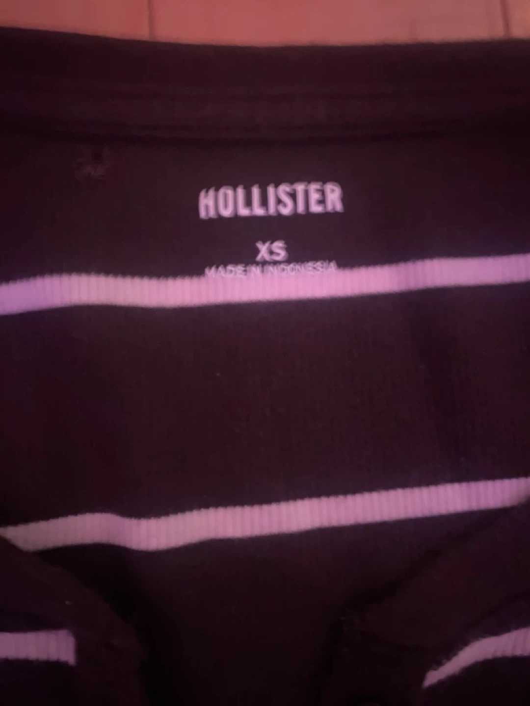 Hollister Striped Long Sleeve Top - photo 3