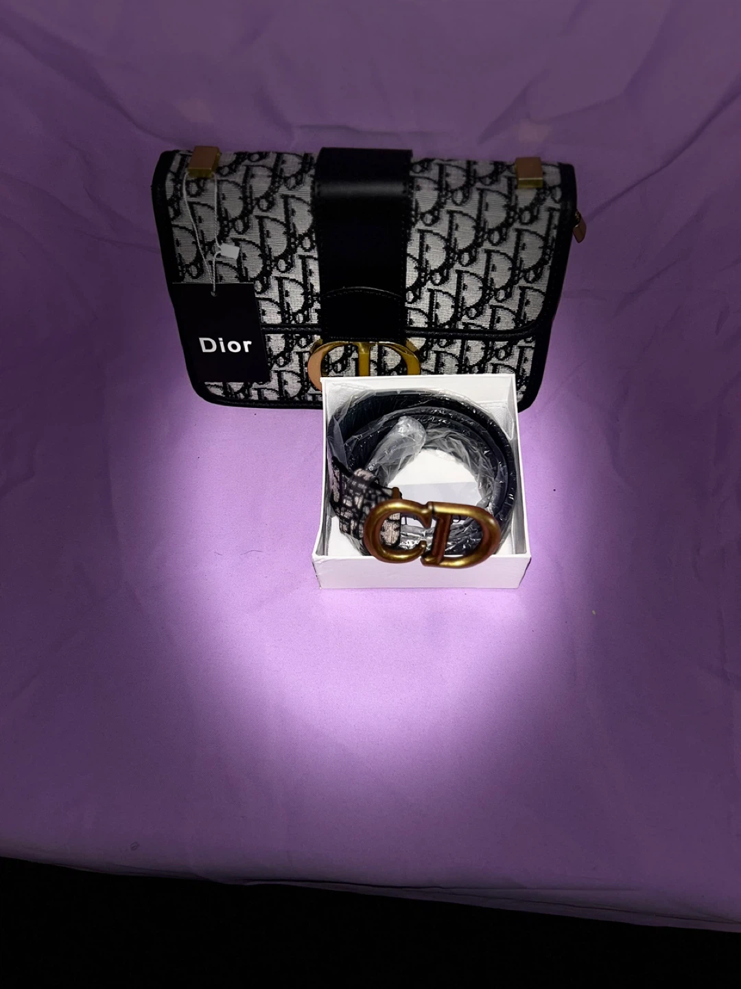Dior Shoulder Bag and Belt Set - photo 2