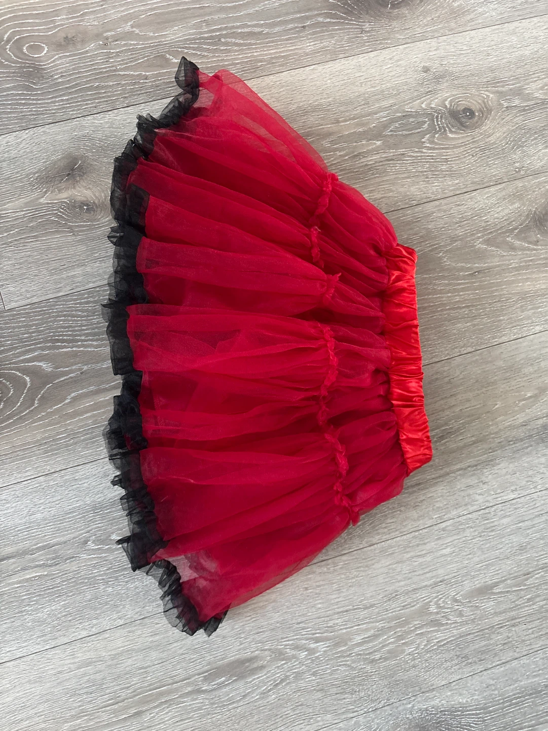 Red and Black Tutu Skirt - Size M - photo 3