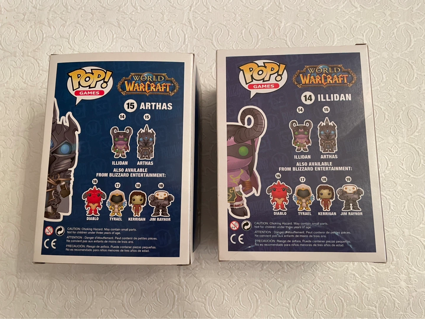 Funko Pop! World of Warcraft Arthas & Illidan Vinyl Figures - photo 2