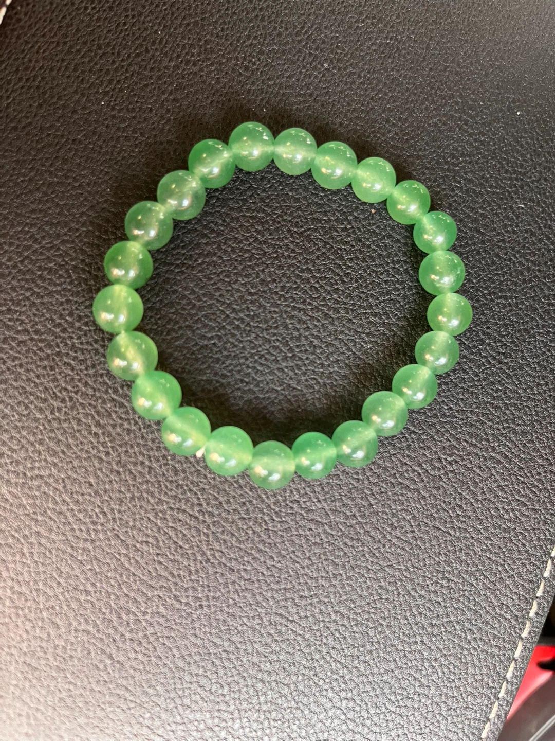Green Beaded Bracelet
