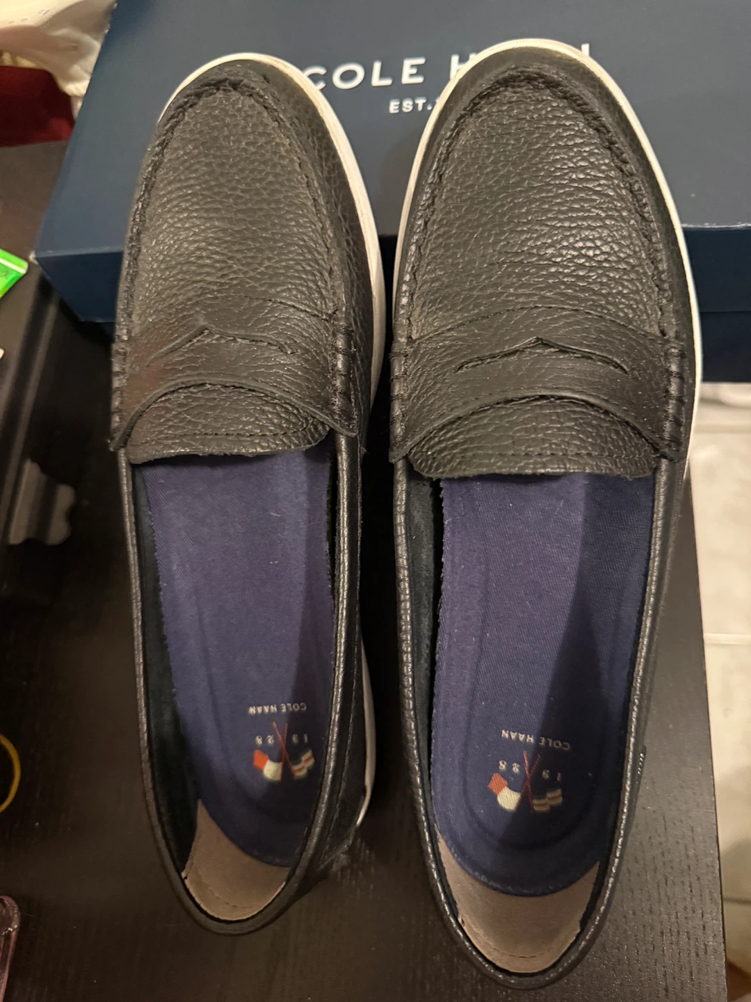 Cole Haan Nantucket LFR II Loafers Black Size 8