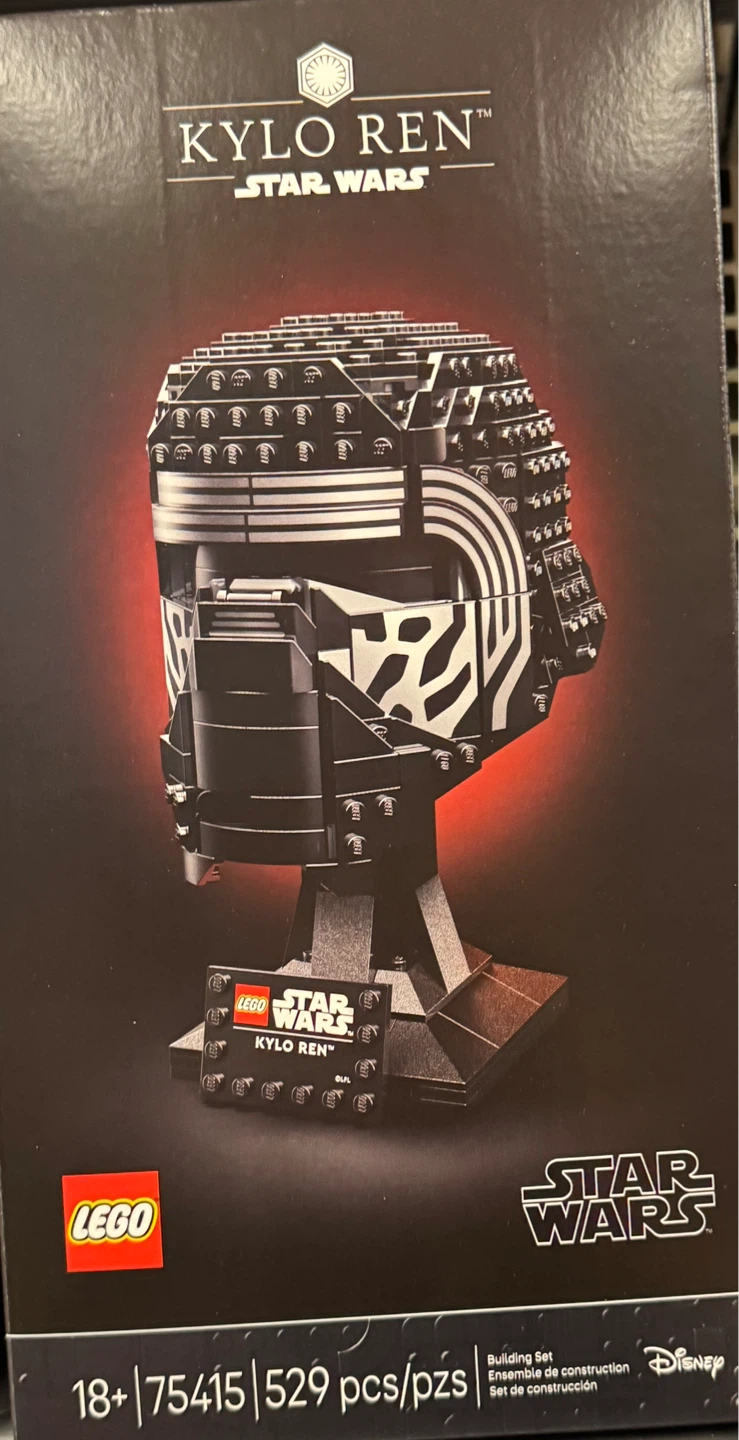 LEGO Star Wars Kylo Ren Helmet Building Set 75415