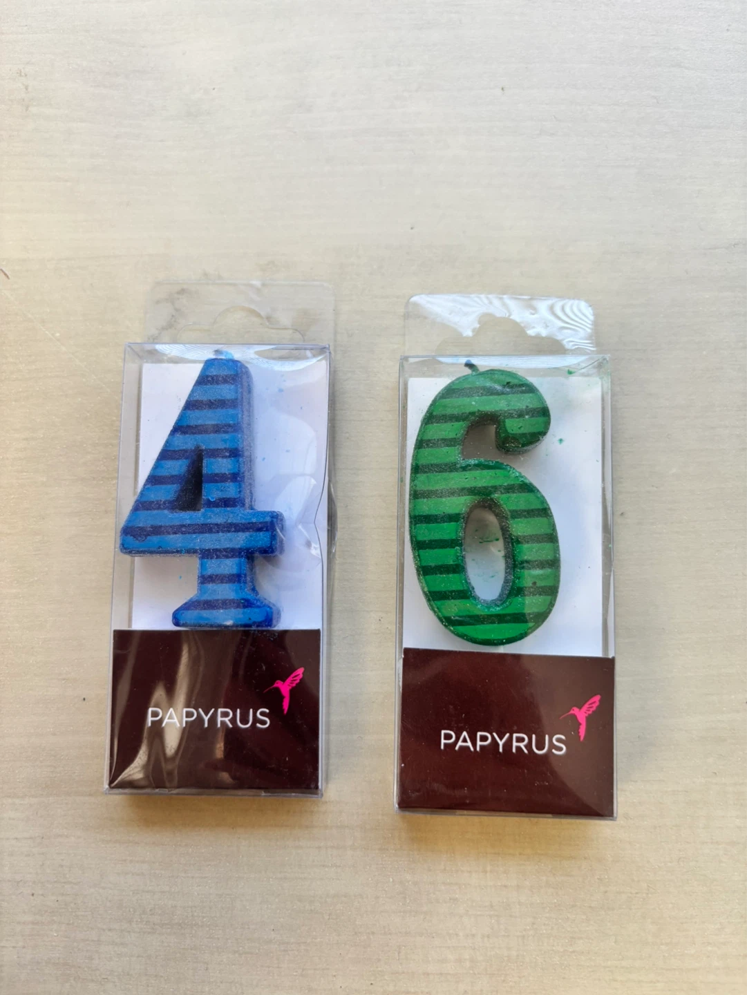 Papyrus birthday candles
