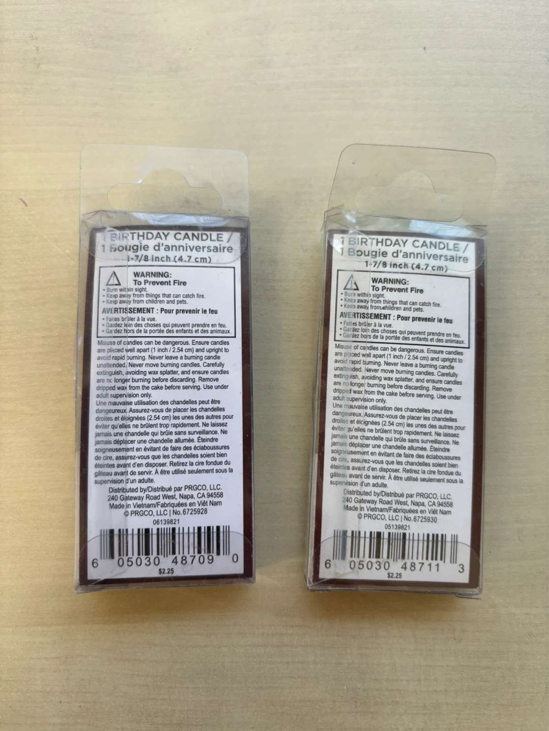 Papyrus birthday candles - photo 2