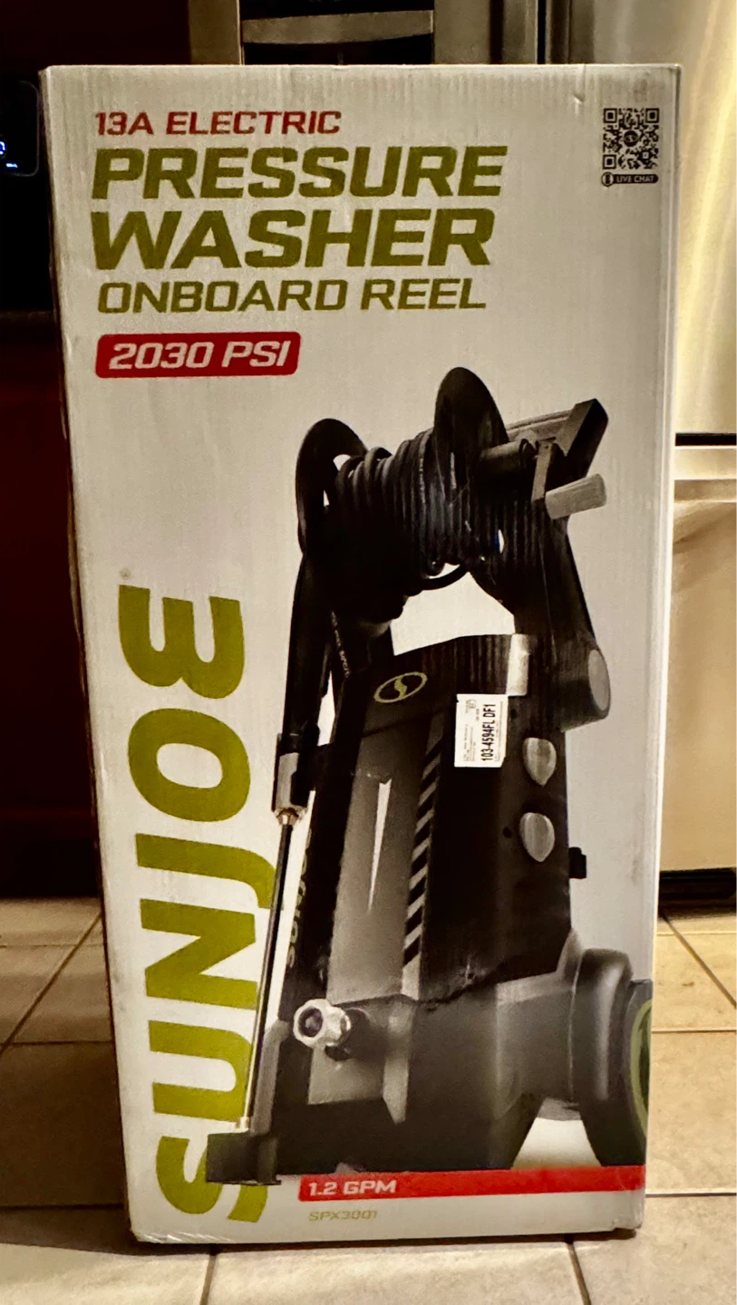 Sun Joe 2030 PSI Pressure Washer SPX3000