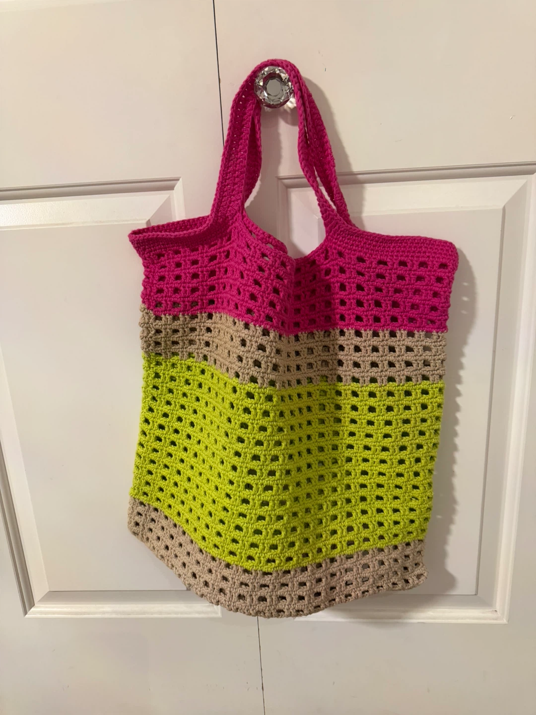 Crocheted Tote Bag