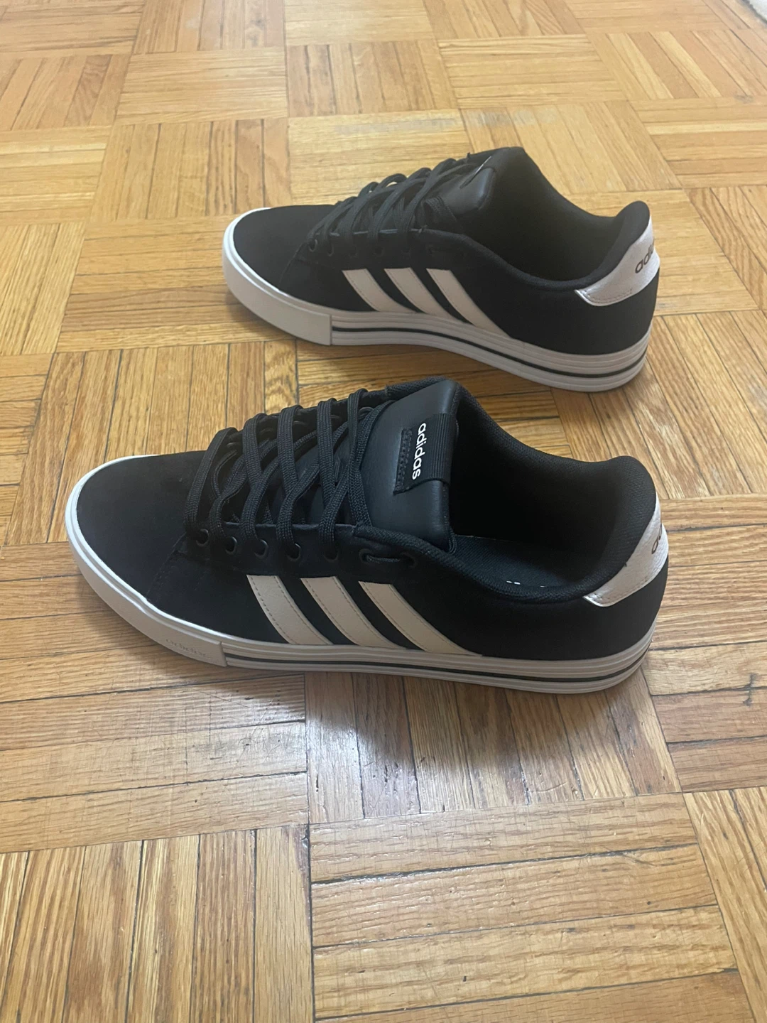 Brand New Adidas Black & White Sneakers Men's US10