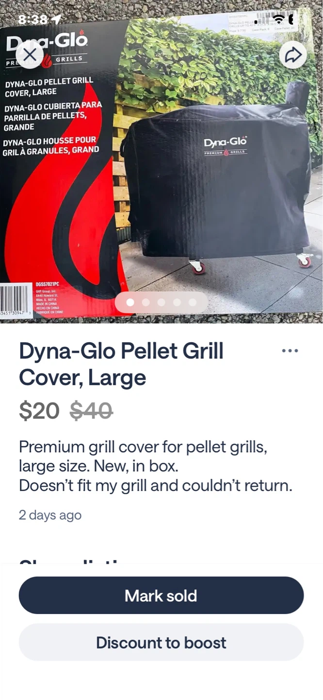 Dyna-Glo Pellet Grill Cover, Large
