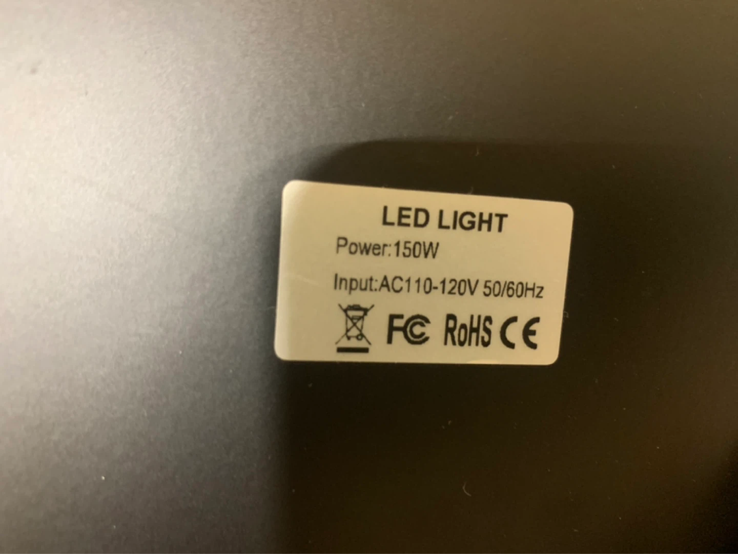 150W LED Blacklight Flood Light - photo 3
