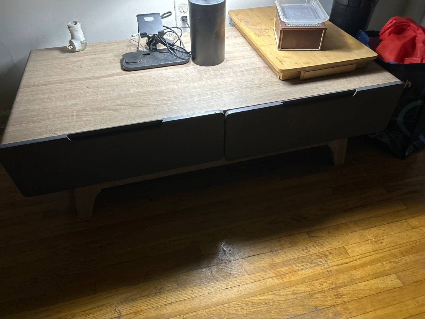 Modern Two-Drawer Coffee Table or tv stand - photo 3