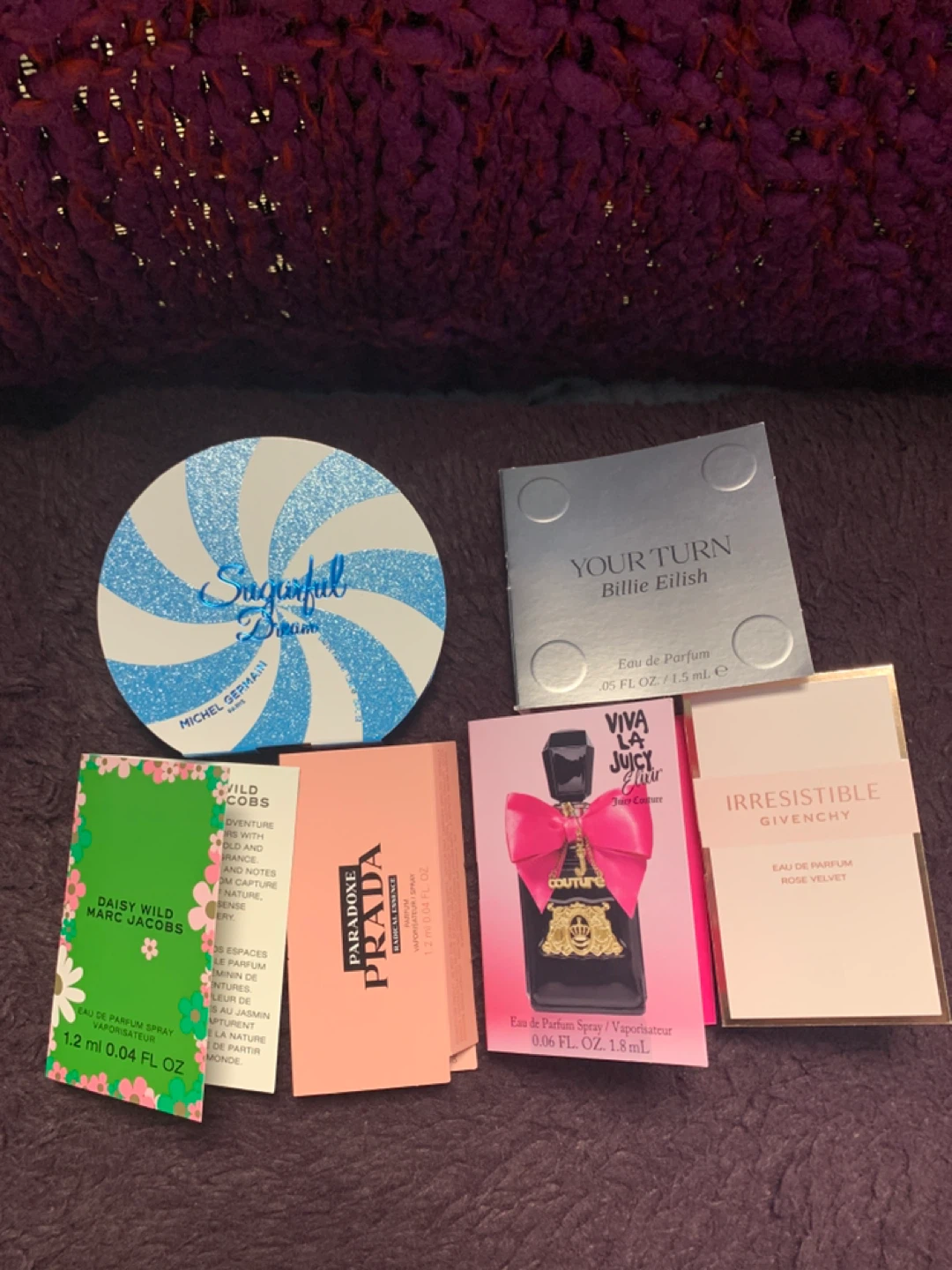 Assorted Perfume Sample Vials