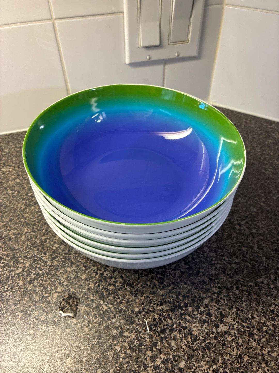 Stack of 6 Pasta Bowls - photo 2