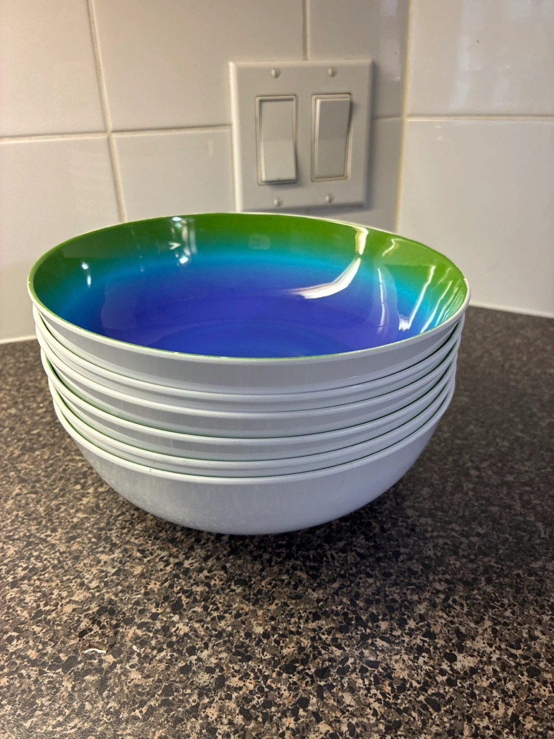 Stack of 6 Pasta Bowls
