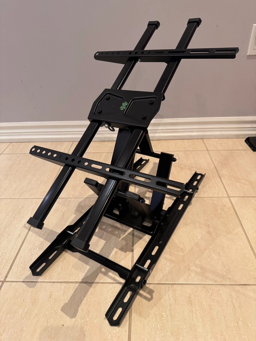 Black Full Motion TV Wall Mount - photo 2
