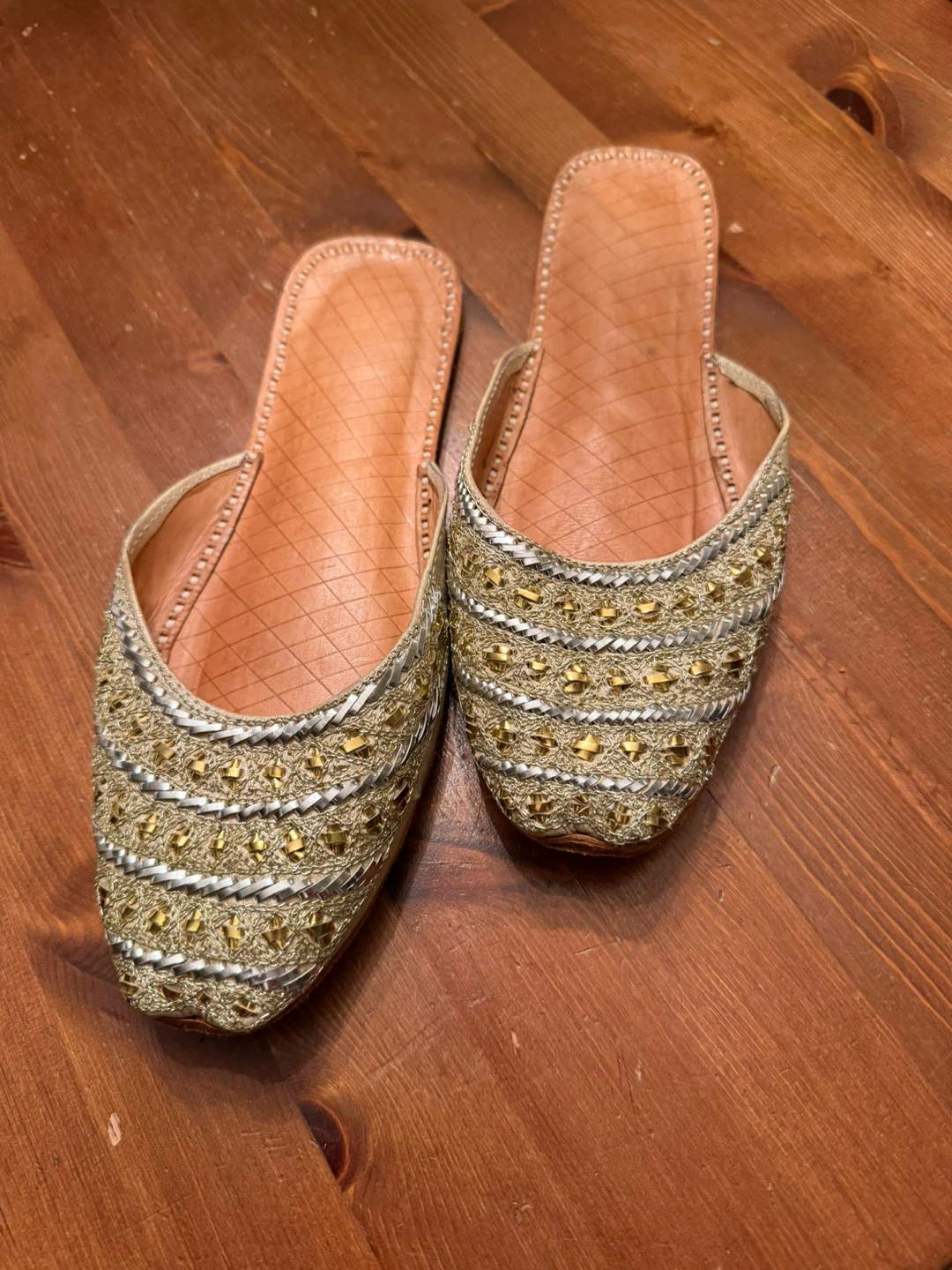 Gold slip on  Pakistani sleepers