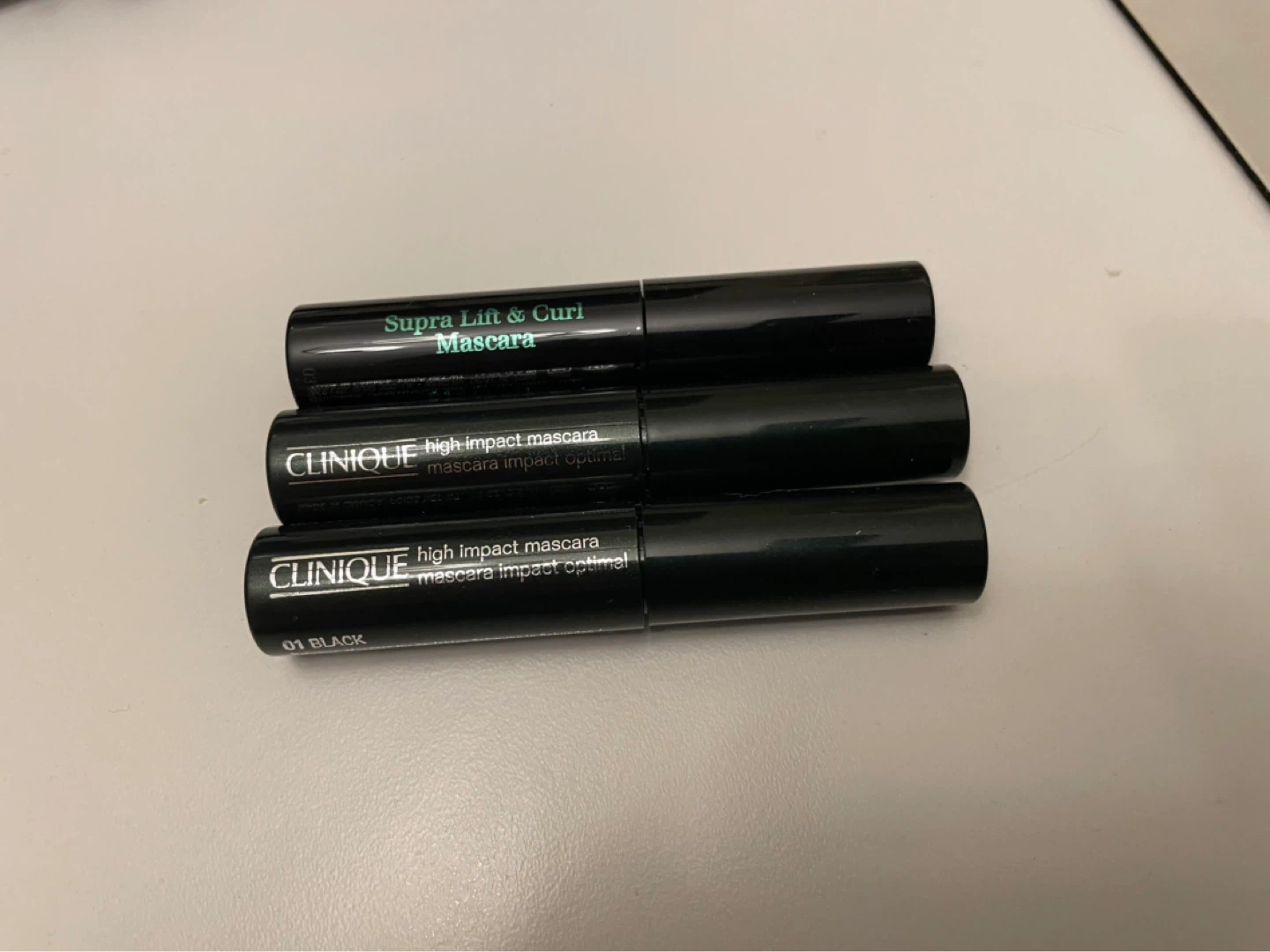 Clinique/Clarins High Impact Mascara & Supra Lift & Curl Mascara