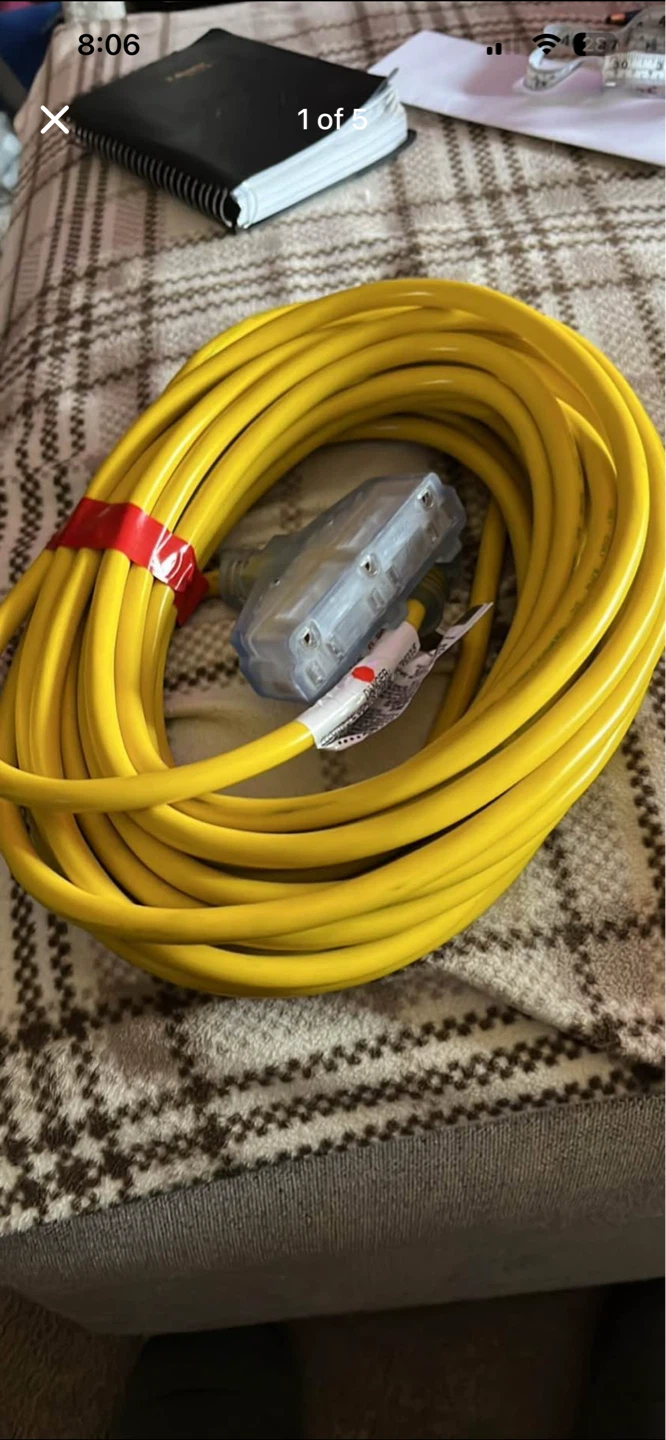 50ft POWERFIST Outdoor Extension Cord - photo 5