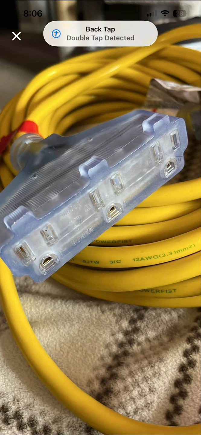 50ft POWERFIST Outdoor Extension Cord - photo 4
