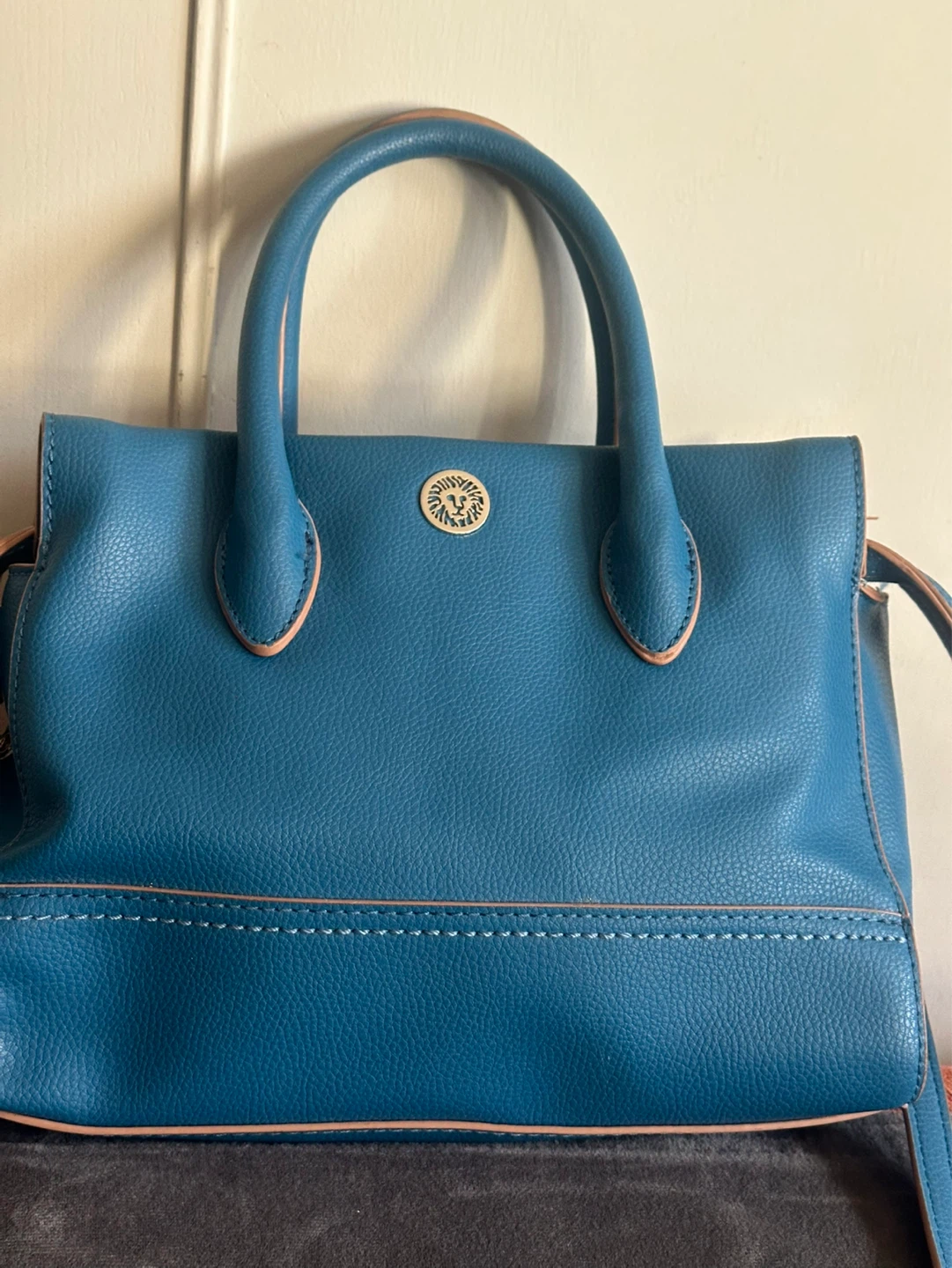 Anne Klein Blue textured Satchel - photo 2