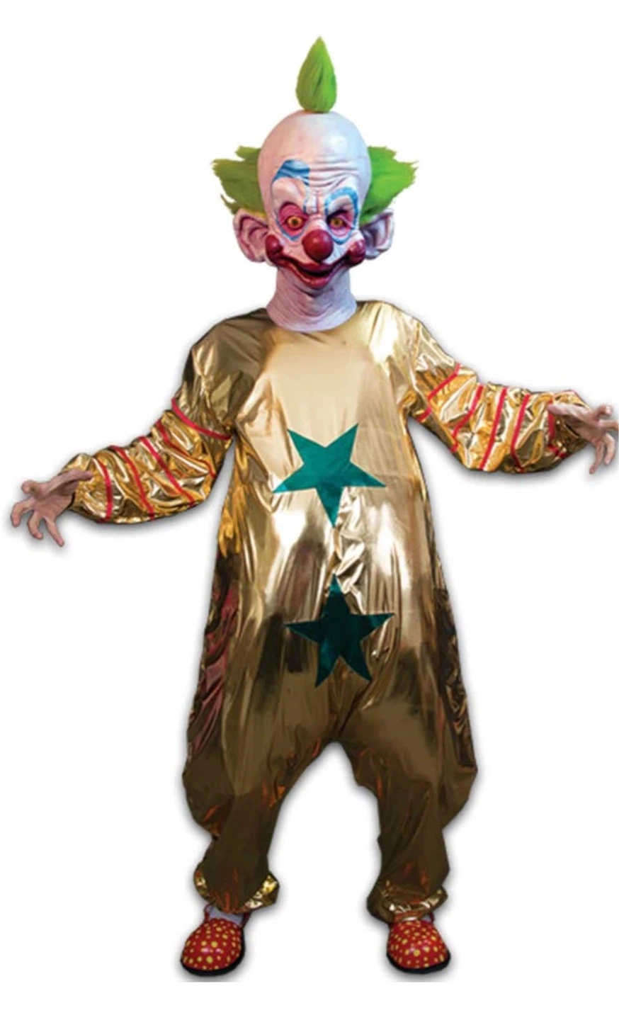 Scary Clown Costume Mask and Outfit