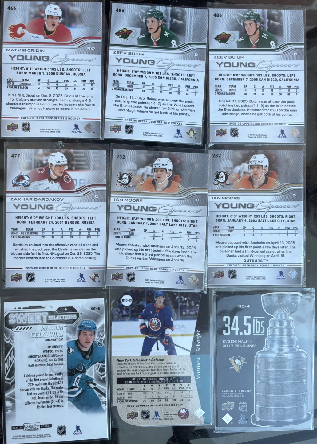 Upper Deck Hockey Cards Various Series & Years - photo 2