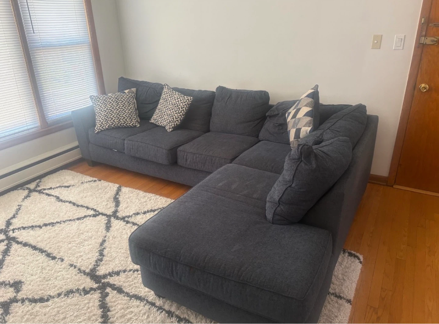 Sectional Couch with Chaise - photo 2