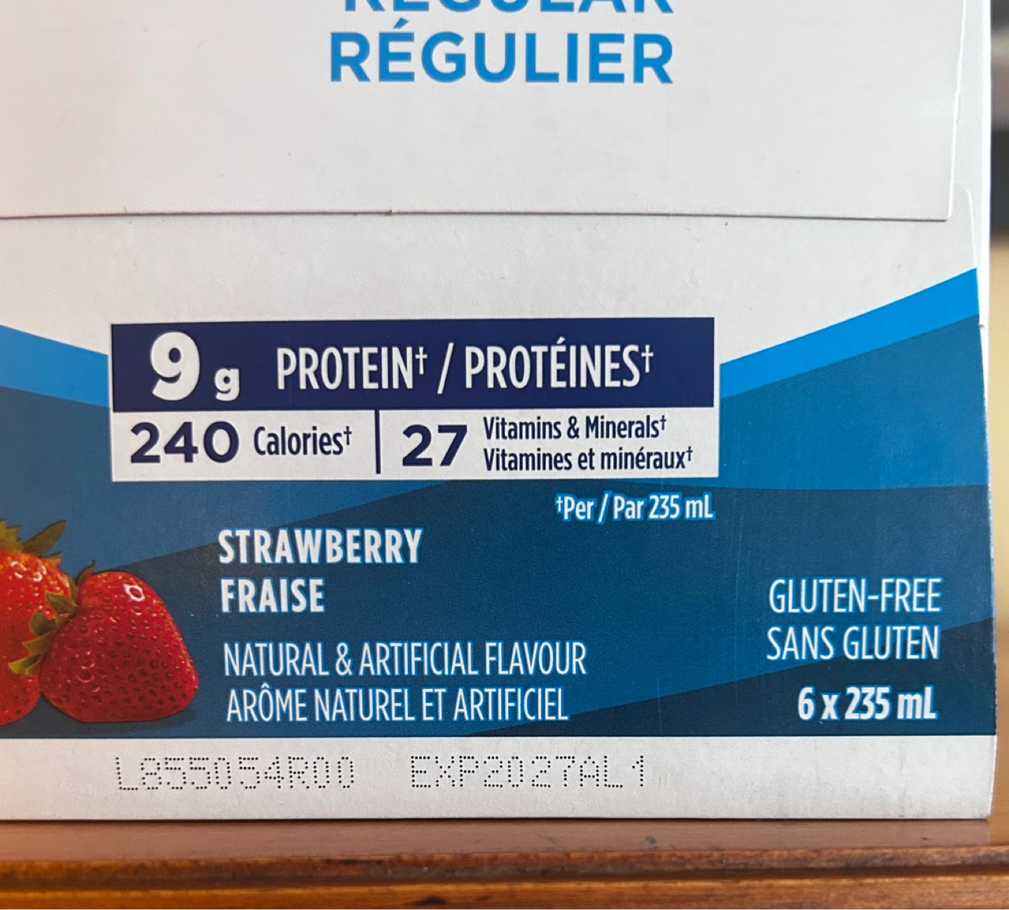 New Ensure Regular Strawberry  6 x 235 mL - photo 2