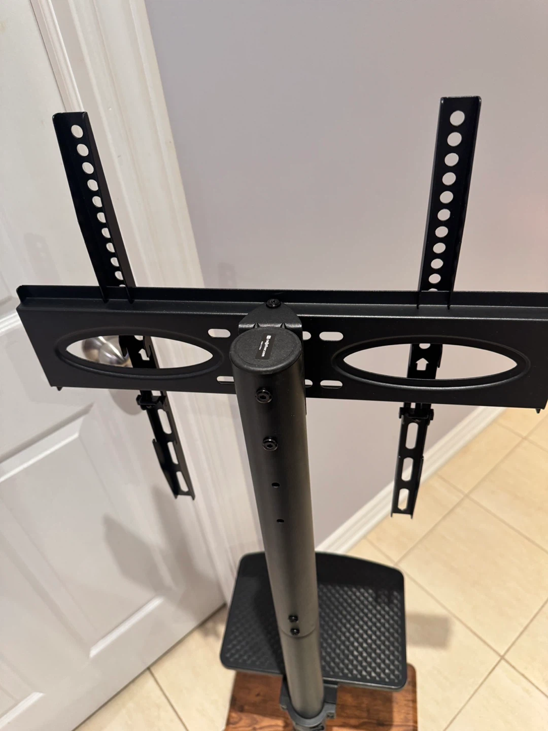 Rolling TV Stand with Shelf and Power Strip - photo 5