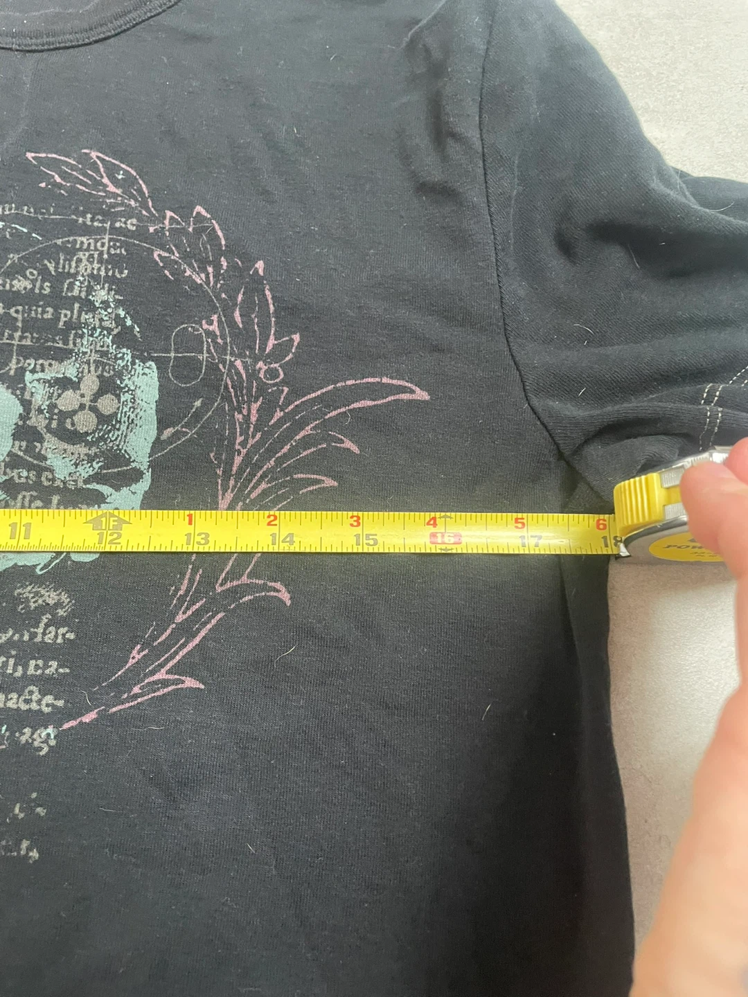 BOSS Black T-Shirt with Skull Graphic - photo 5