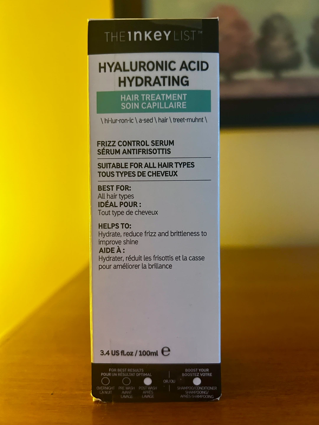 The INKEY List Hyaluronic Acid Hydrating Hair Treatment 100ml