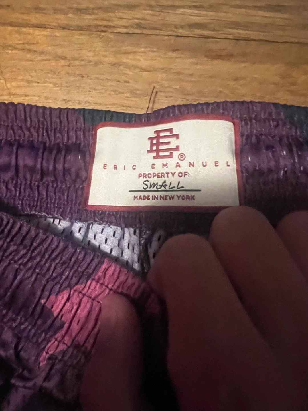 Eric Emanuel Shorts Small Purple Lightning Star - photo 2