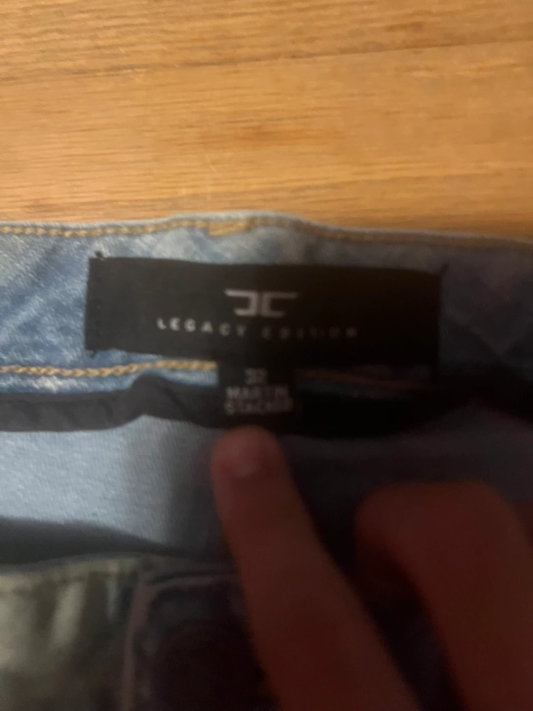 Jordan Craig Martin Stacked Jeans Size 32 - photo 4