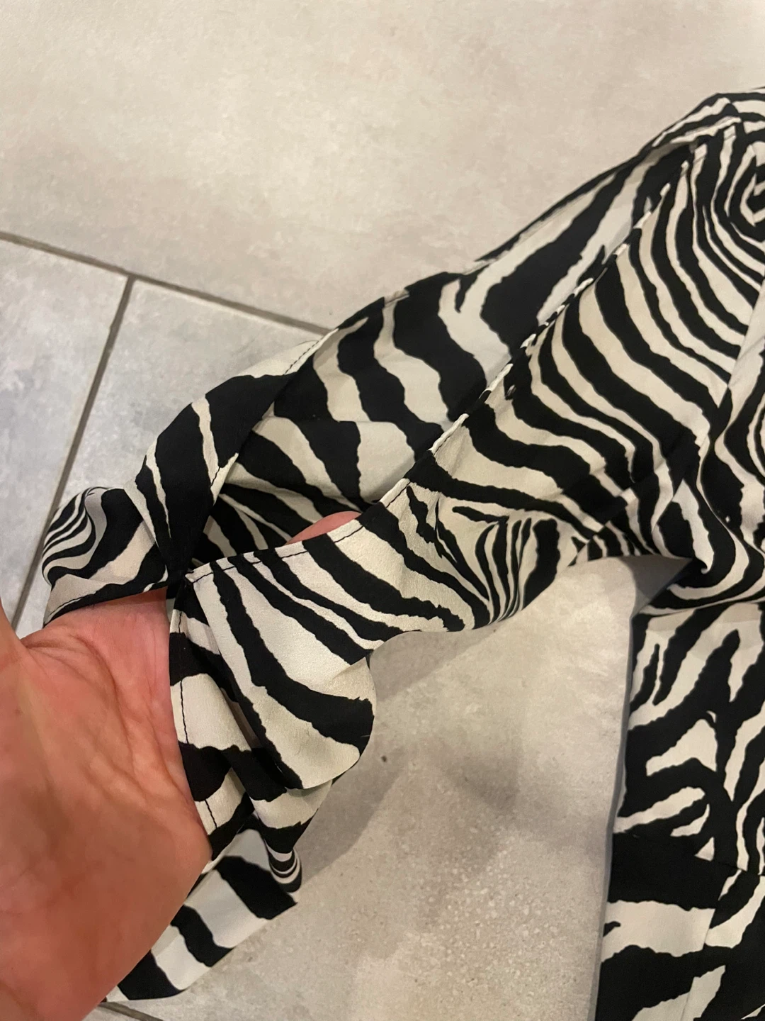 Aakaa Zebra Print Maxi Dress - photo 4