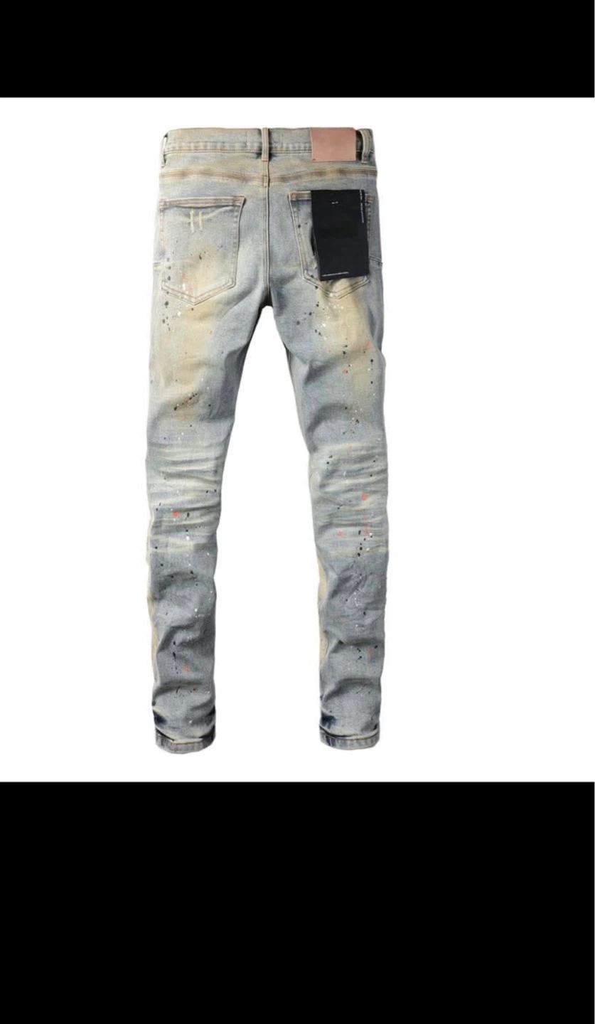 Purple jeans authentic - photo 2