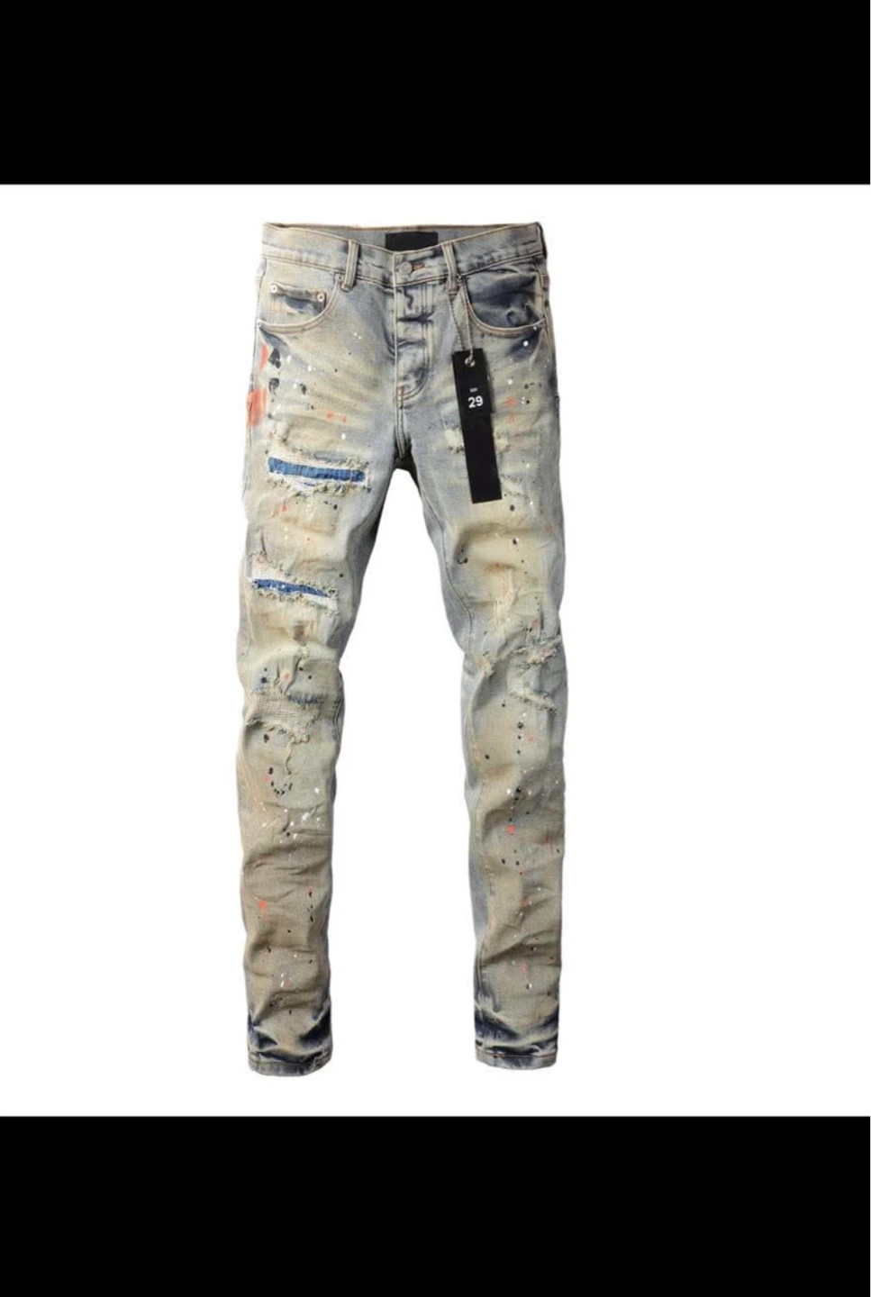 Purple jeans authentic