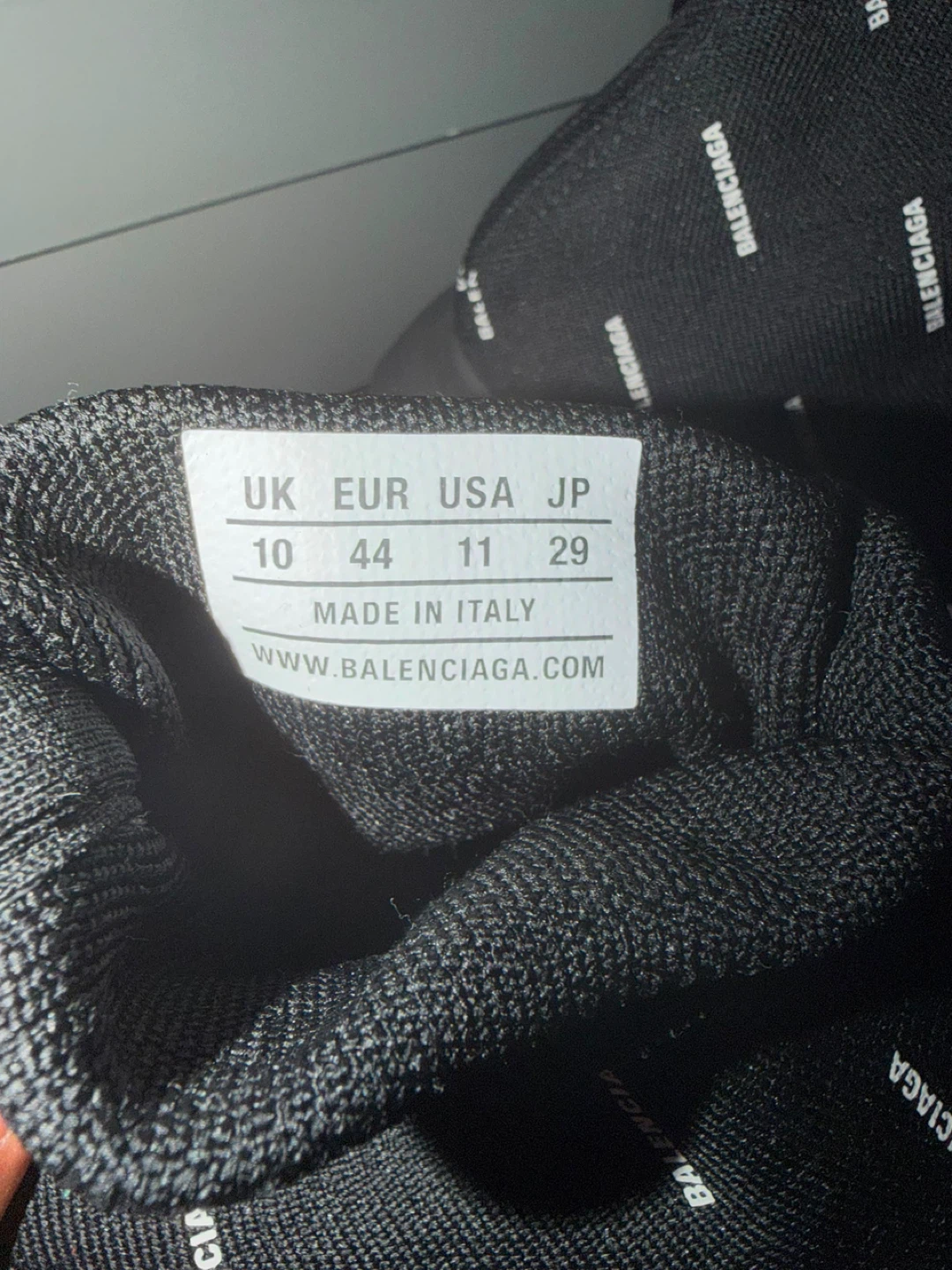 Balenciaga Speed Trainer Sneakers Black - photo 4