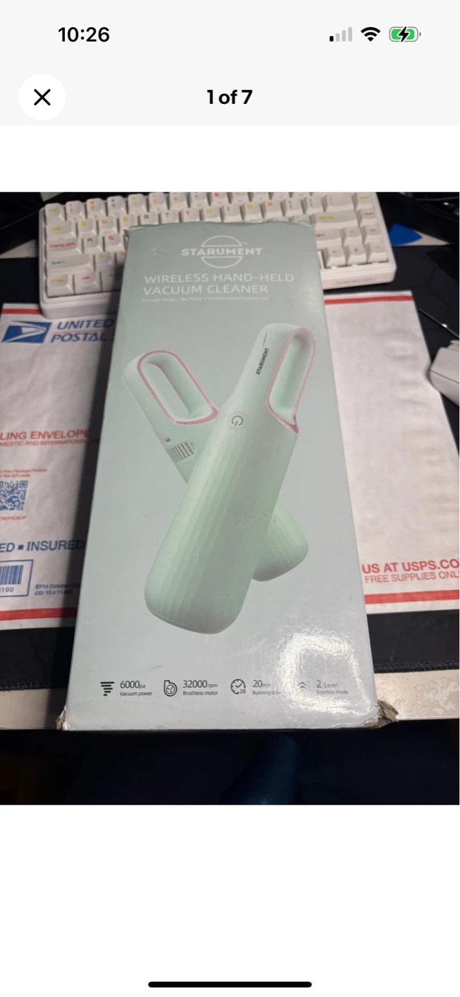 Starument Wireless Hand-Held Vacuum Cleaner