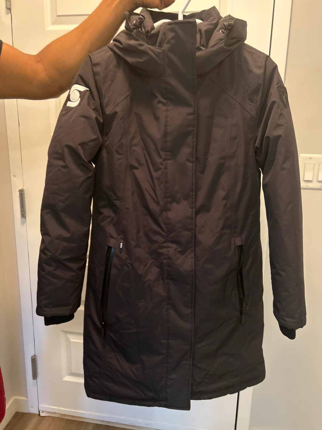 Nobis Black Parka Jacket