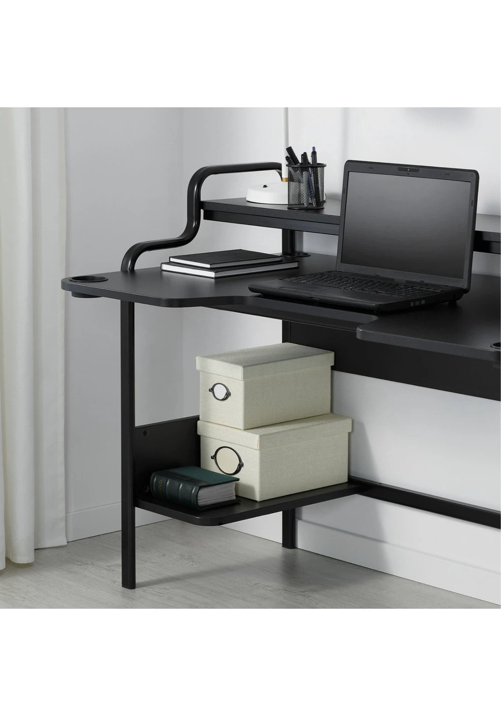 IKEA FREDDE Gaming Desk (Black) - photo 3