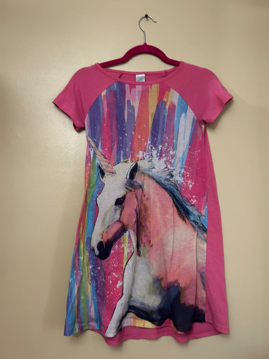 Unicorn Nightie (kids size 10/12 : Large)