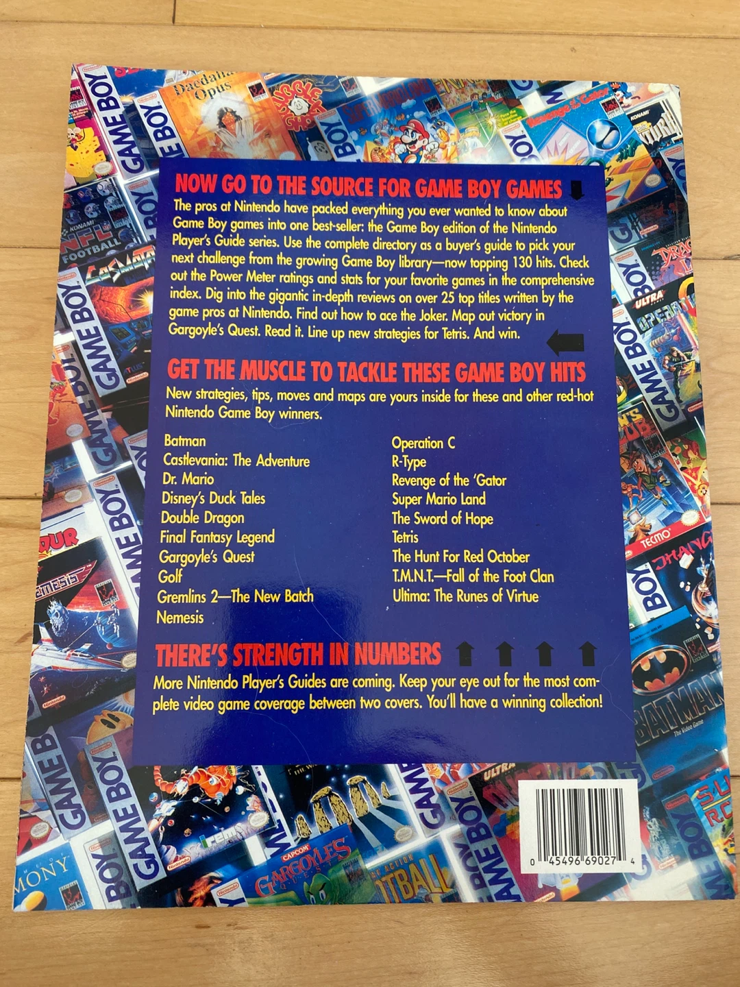 1991 Nintendo Game Boy Player's Guide - photo 2